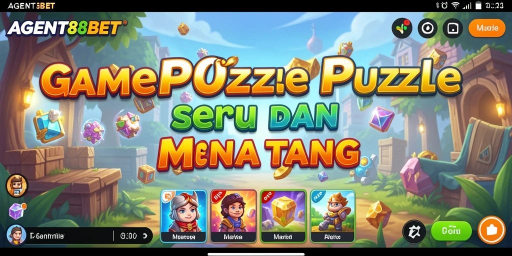 Tampilan gameplay AGENT88BET yang menarik dan menantang.