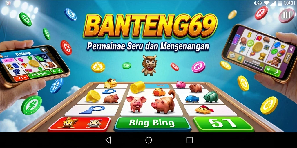 Tampilan gameplay interaktif dari BANTENG69 yang penuh keseruan.
