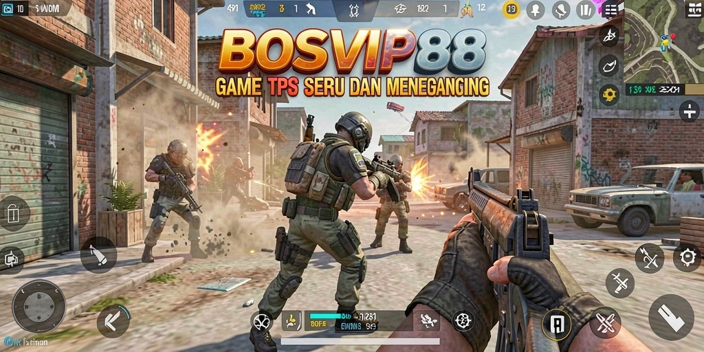 Gameplay seru BOSVIP88 dengan pertempuran intens dan strategi menarik.