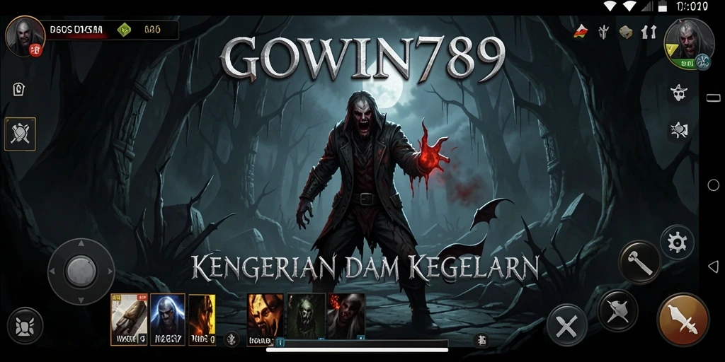 Tampilan gameplay GOWIN789 yang mendebarkan dan menyeramkan.