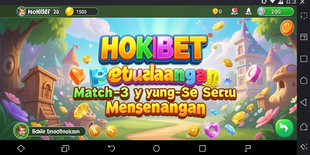 Tampilan gameplay HOKIBET yang penuh warna dan menarik.