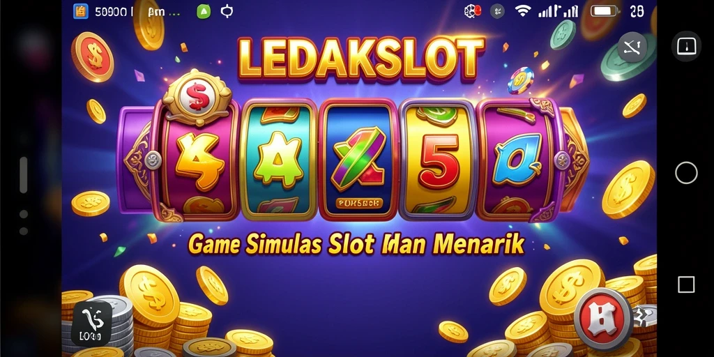 Tampilan gameplay LEDAKSLOT yang menarik dan interaktif.