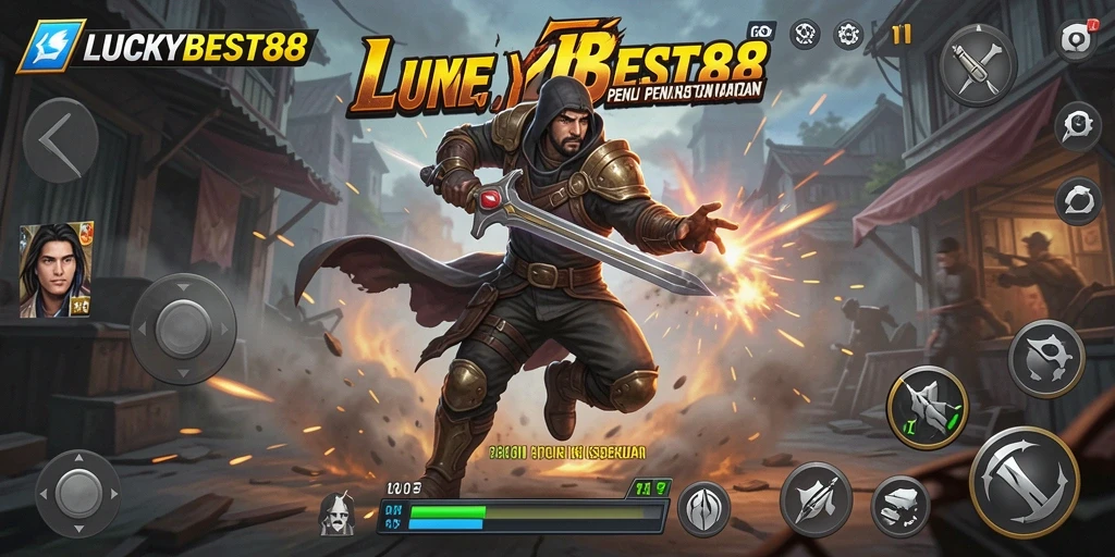 Tampilan menarik dari LUCKYBEST88 saat pemain beraksi.