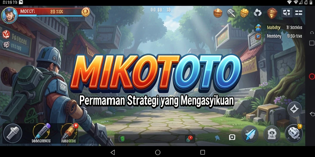 Tampilan menarik gameplay MIKOTOTO dengan aksi strategis.