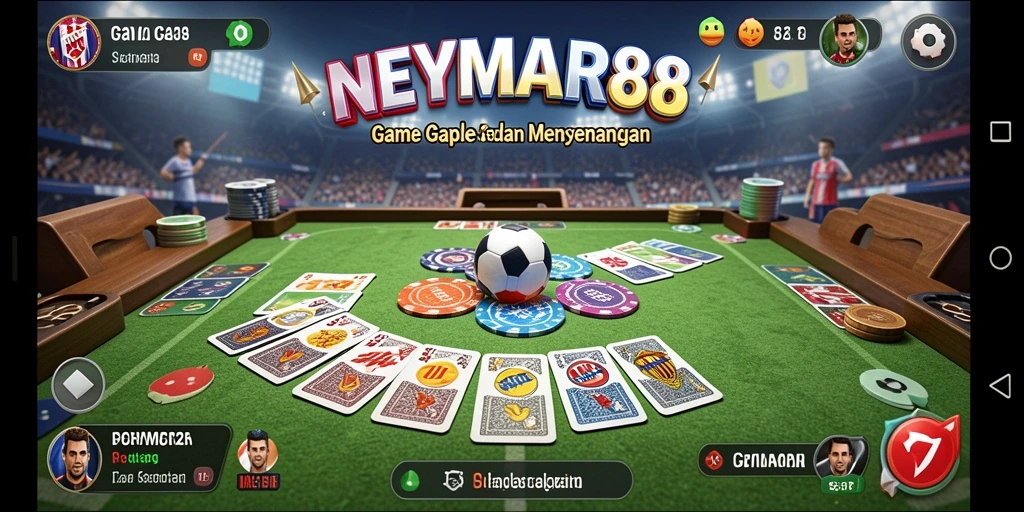 Tampilan gameplay NEYMAR88 yang menarik dan interaktif.