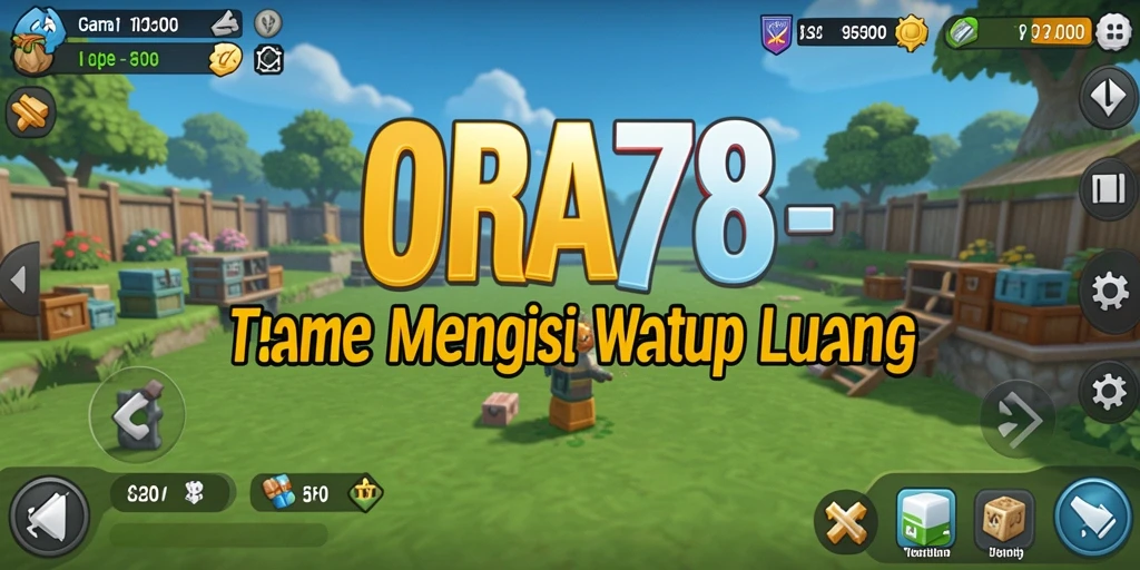 Screenshot gameplay ORA78 menampilkan aksi santai dan kemajuan yang memuaskan.