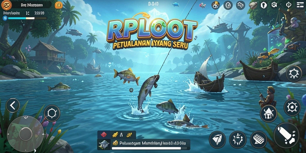Tangkapan ikan yang menakjubkan dalam gameplay RPLOOT.