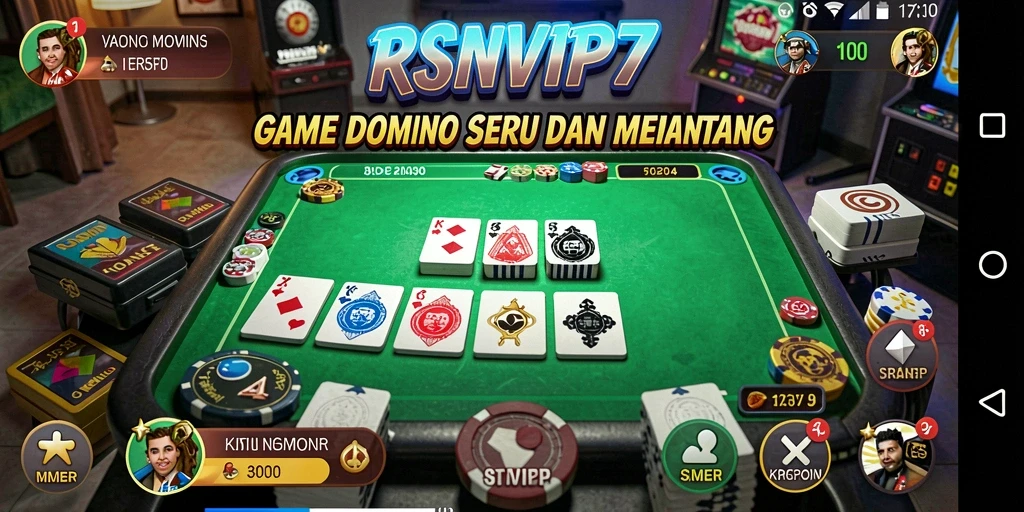 Tampilan gameplay seru dan interaktif dari RSNVIP7.