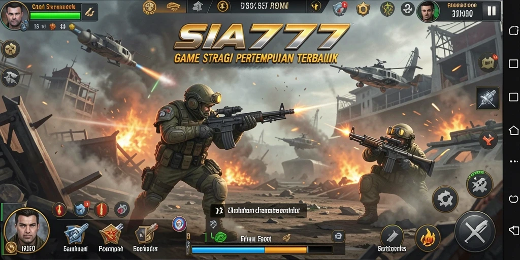 Gameplay SIA777 yang mendebarkan dalam strategi pertempuran.