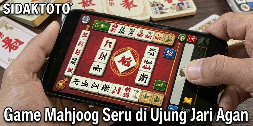 Tangkapan layar permainan Mahjong SIDAKTOTO yang menarik.