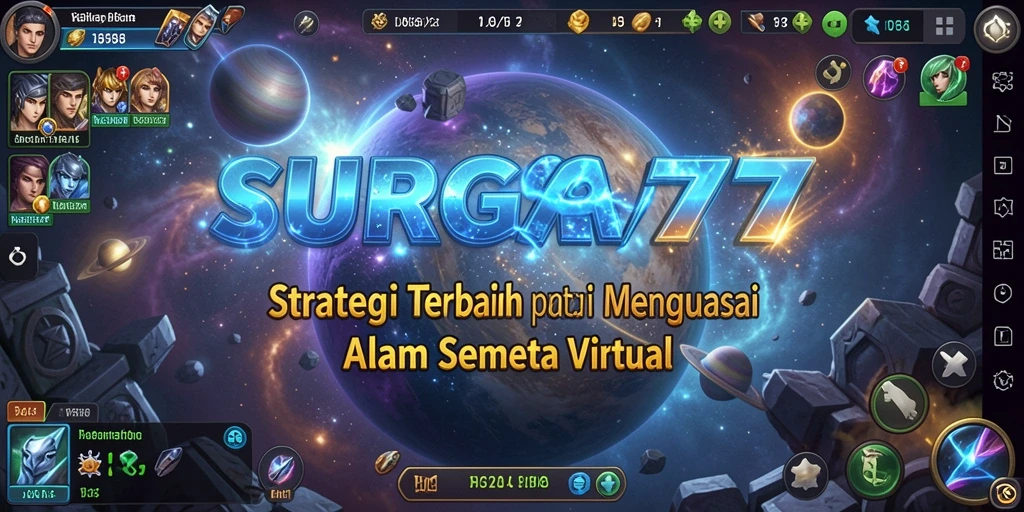 Tampilan gameplay menegangkan dalam SURGA77 dengan strategi mendalam.